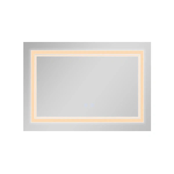 Дзеркало Qtap Cardinal (CA1) 800х600 з LED-підсвічуванням Touch, з антизапотіванням, з димером, рег. темп. кольору (3000-6500K)