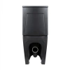 Унітаз підлоговий Qtap Scorpio Ultra Quiet безобідковий з сидінням Soft-close MATT BLACK