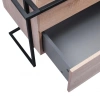 Тумба для підлоги Qtap Taurus 700х616х437 Whitish oak зі стільницею