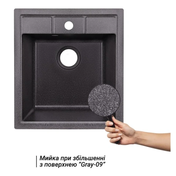 Фото Кухонна мийка Lidz 460х515