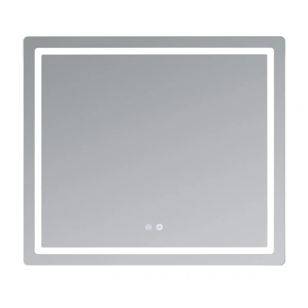 Дзеркало Qtap Mideya (MI2) 800х700 з LED-підсвічуванням Touch, з антизапотіванням, з димером, рег. яскравості