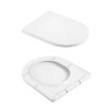 Унітаз підвісний Qtap Taurus Ultra Quiet 515×360×350 мм, White, з сидінням Slim Duroplast / Soft-close / Quick Release