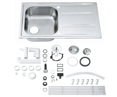 Фото Мийка для кухні з ексцентриком GROHE K-SERIES K 400