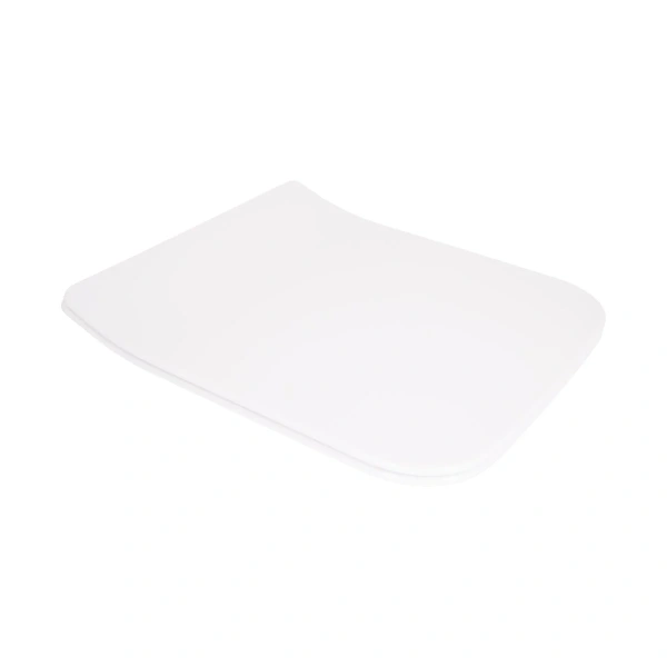 Qtap Сидіння для унітаза (Crow 640) 460x350x47 мм, White, з мікроліфтом, Slim Duroplast, Quick Release