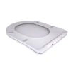 Сидіння для унітаза підлогового (Dove) 425×363×30 мм, White, з мікроліфтом, Slim Duroplast, Quick Release Qtap