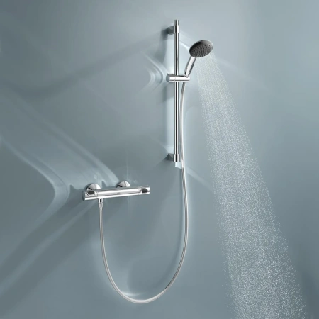 Фото Змішувач термостатичний для душу Grohe QuickFix Precision Flow