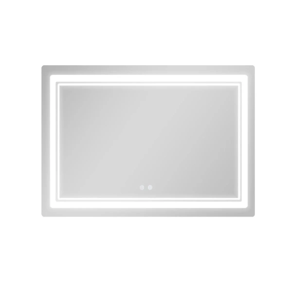 Дзеркало Qtap Cardinal (CA2) 1200х800 з LED-підсвічуванням Touch, з антизапотіванням, з димером, рег. темп. кольору (3000-6500K)